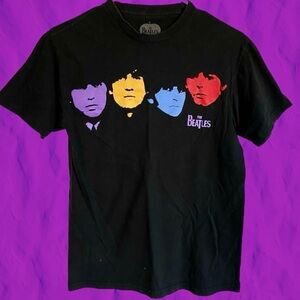 The Beatles Brand 2010 Vintage Unisex Small TShirt Black John Paul George Ringo